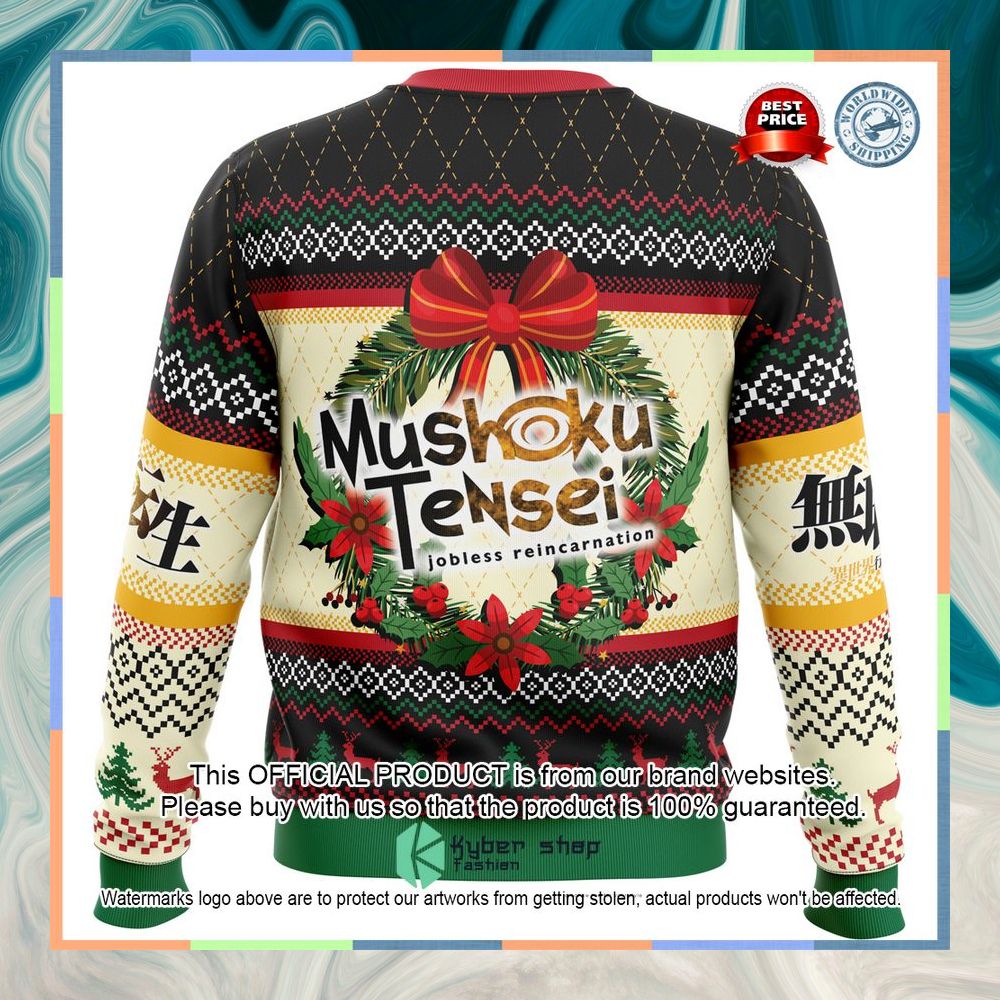 Christmas Is Here Mushoku Tensei: Jobless Reincarnation Christmas Sweater 10 Christmas Is Here Mushoku Tensei: Jobless Reincarnation Christmas Sweater word3