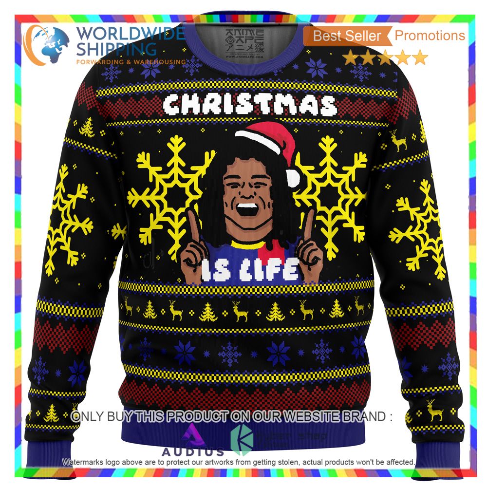 christmas is life dani rojas ugly christmas sweater 2 8839