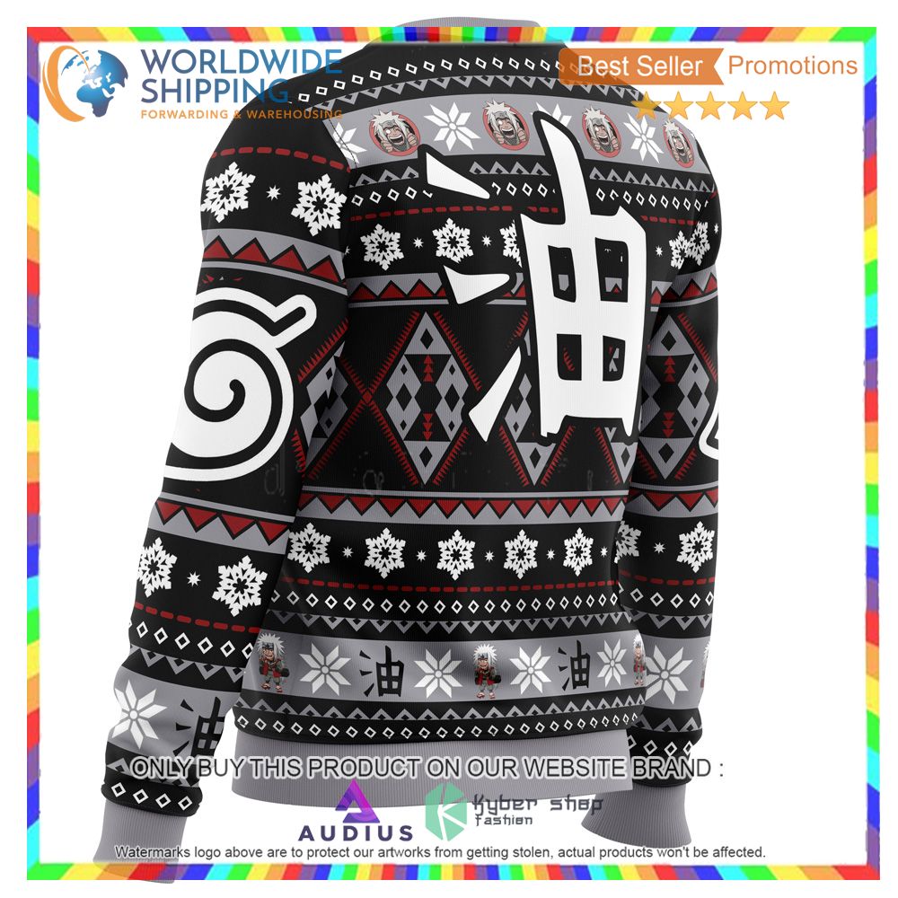 Christmas Jiraiya Naruto Ugly Christmas Sweater 4 christmas jiraiya naruto ugly christmas sweater 4 90749