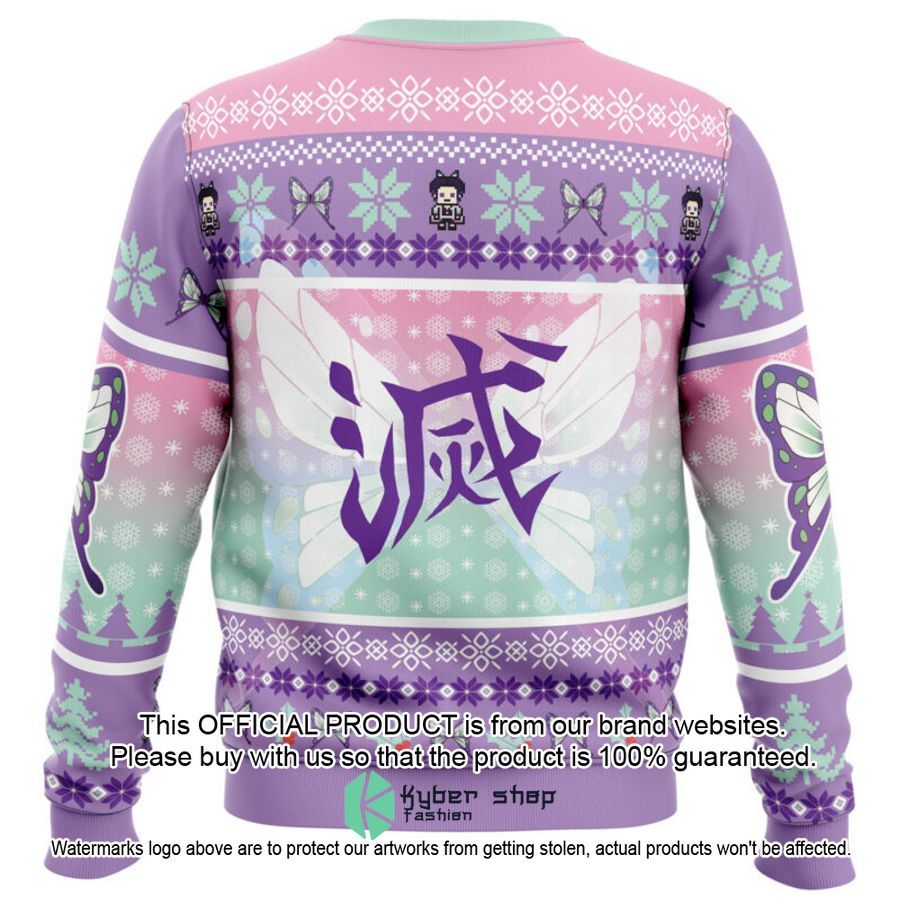 Christmas Kochou Shinobu Demon Slayer Sweater Christmas 4