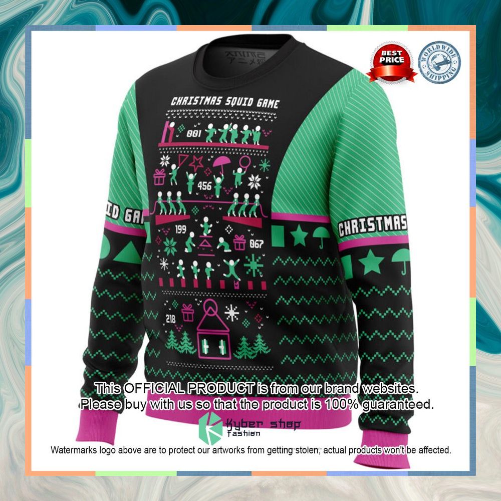 Christmas Squid Game Christmas Sweater 17