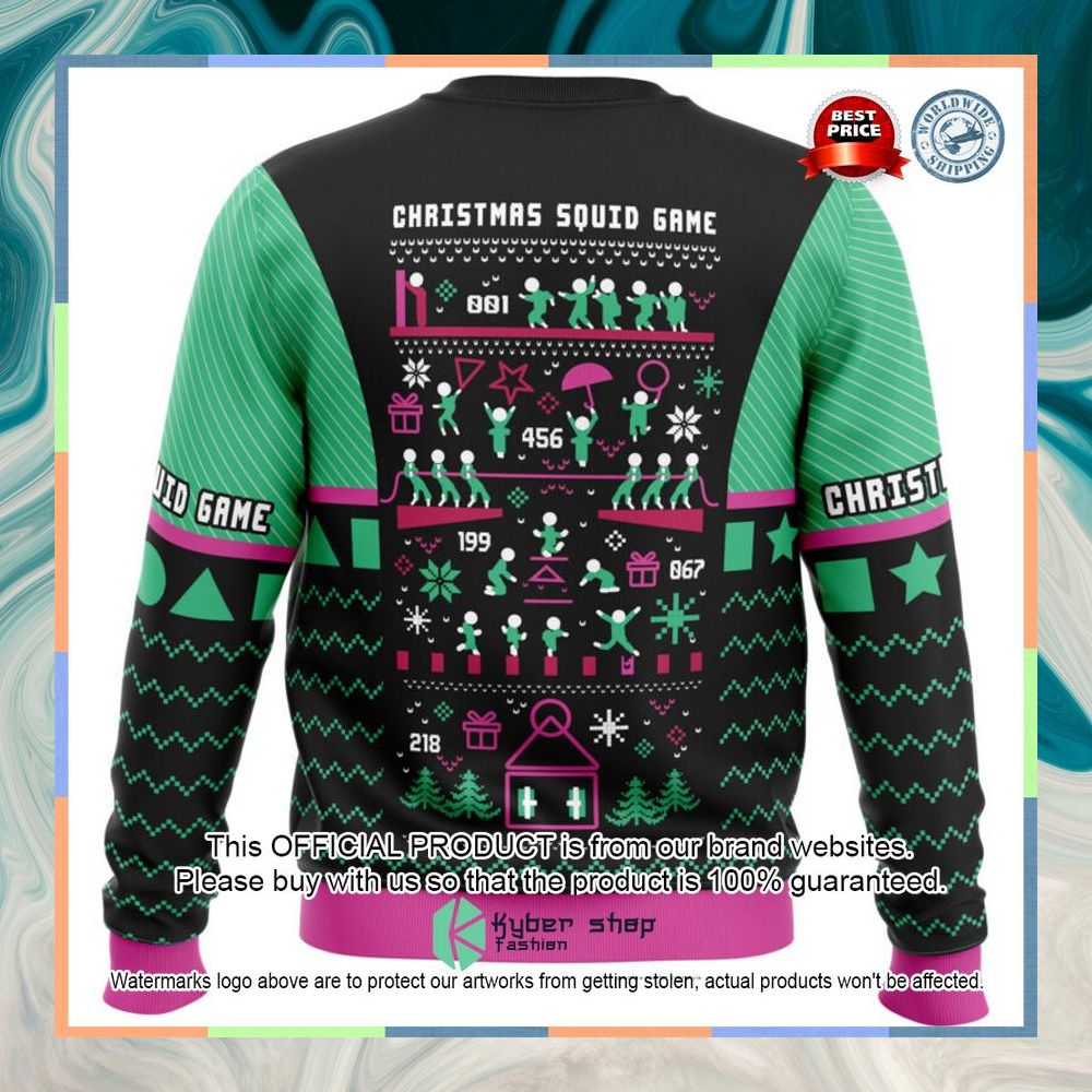 Christmas Squid Game Christmas Sweater 19