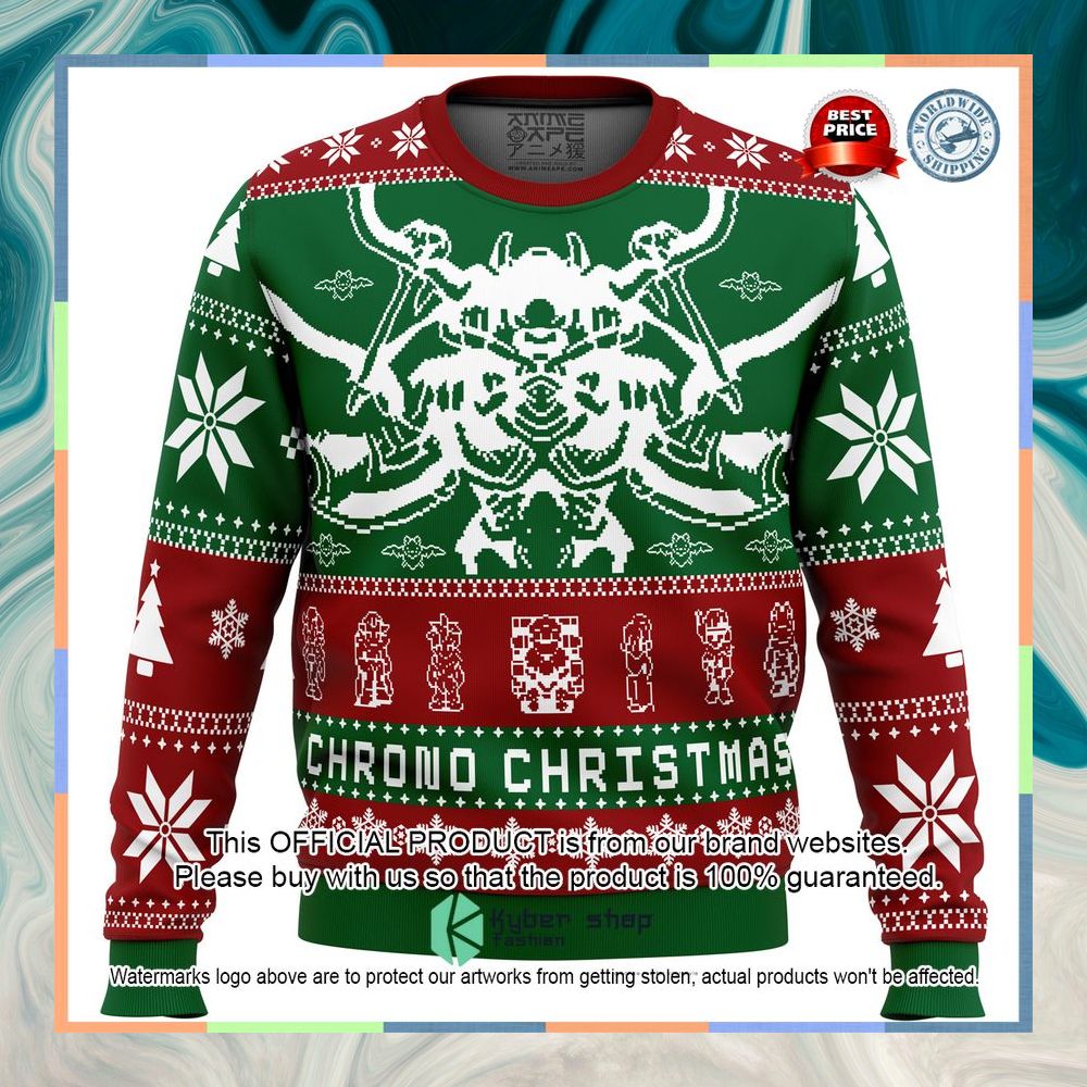 Chrono Christmas Chrono Trigger Christmas Sweater 3 Chrono Christmas Chrono Trigger Christmas Sweater word1