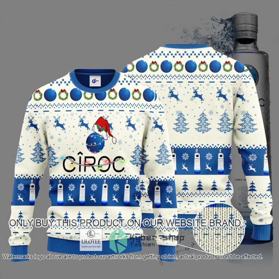 ciroc santa hat christmas sweater sweatshirt 1 61859