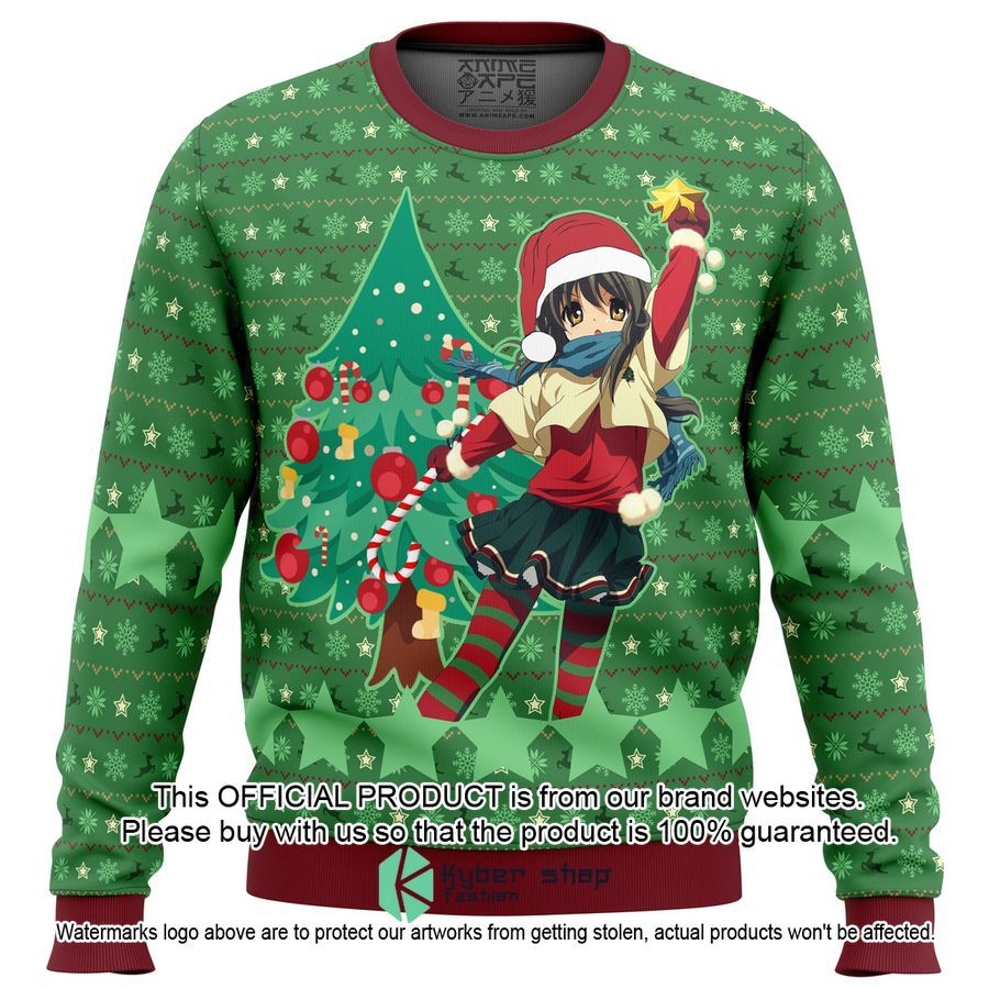 Clannad Wish Upon a Star This Christmas Christmas Sweater word3