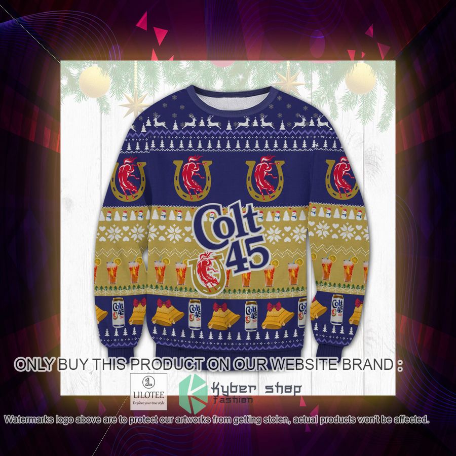 Colt 45 Christmas Sweater, Sweatshirt 3 colt 45 christmas sweater sweatshirt 3 95448