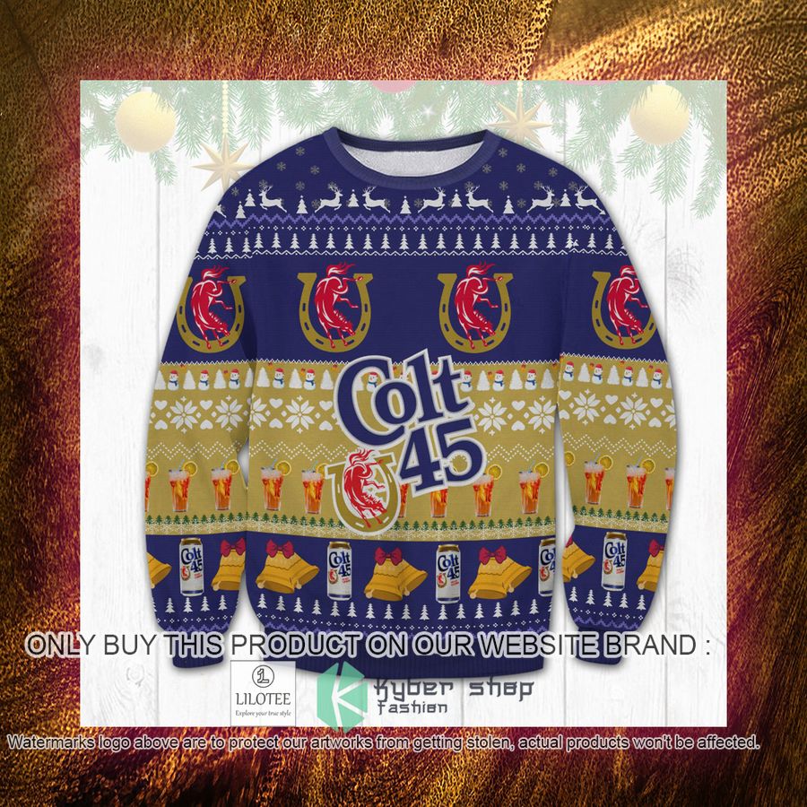 Colt 45 Christmas Sweater, Sweatshirt 4 colt 45 christmas sweater sweatshirt 4 57374
