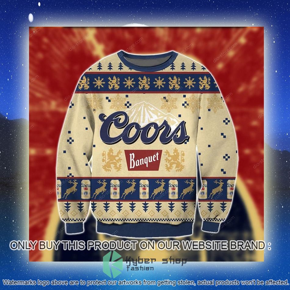 Coors Banquet Ugly Christmas Sweater 4 coors banquet ugly christmas sweater 4 11795