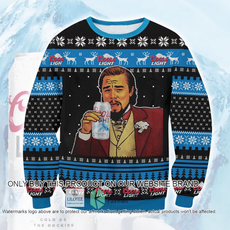 coors light beer meme christmas sweater sweatshirt 1 57739