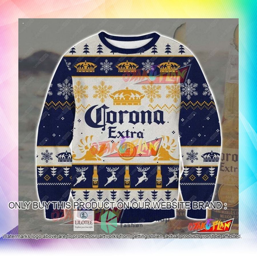corona extra christmas sweater sweatshirt 2 99451