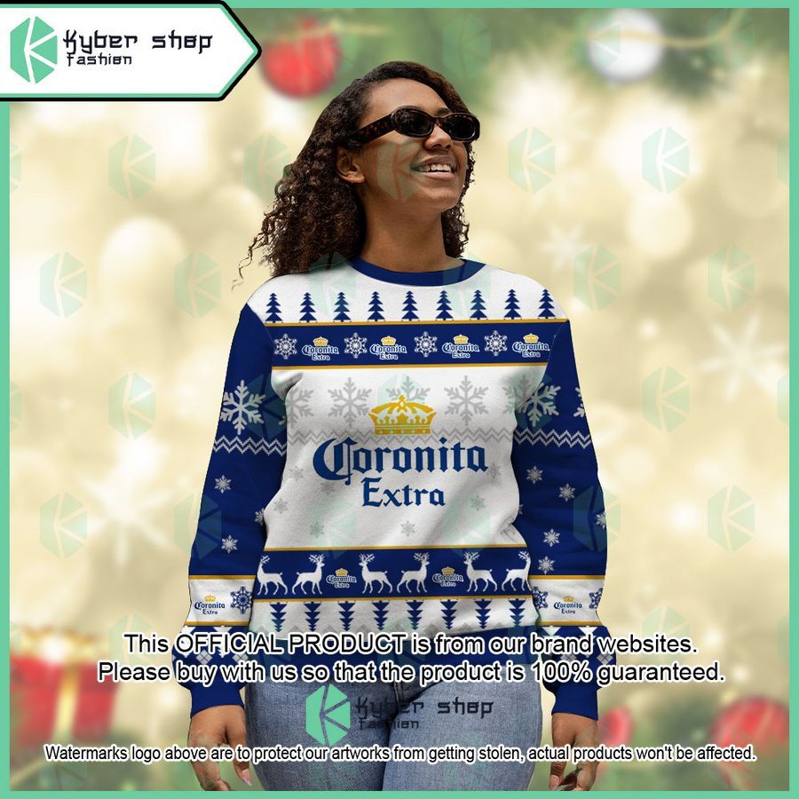 Personalized Corona Extra Coronita Christmas Sweater 4 Personalized Corona Extra Coronita Christmas Sweater word1