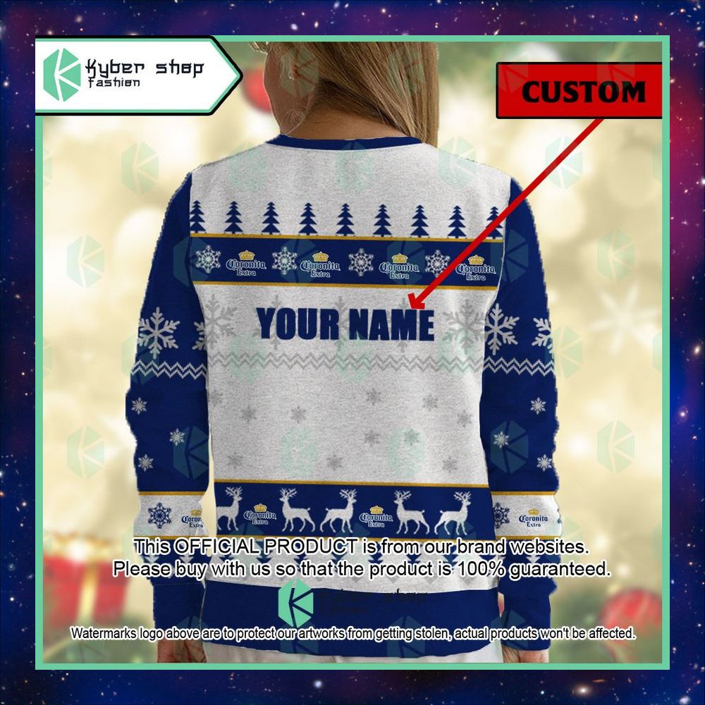 Personalized Corona Extra Coronita Christmas Sweater 10 Personalized Corona Extra Coronita Christmas Sweater word1