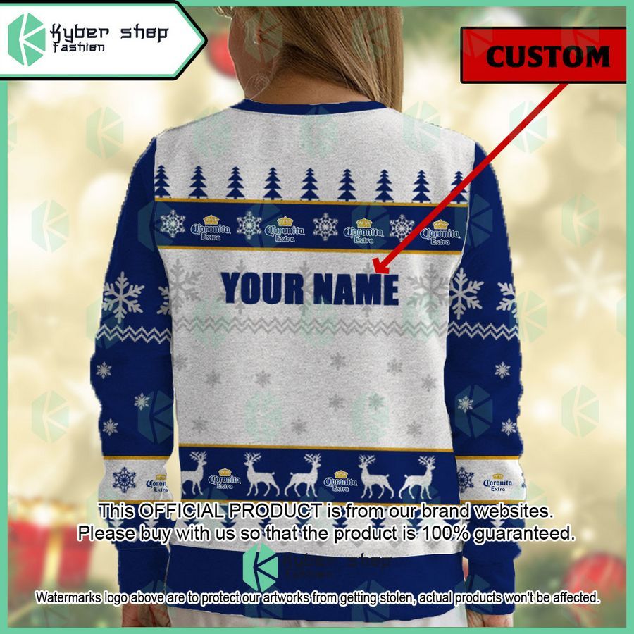 Personalized Corona Extra Coronita Christmas Sweater 5 Personalized Corona Extra Coronita Christmas Sweater word1