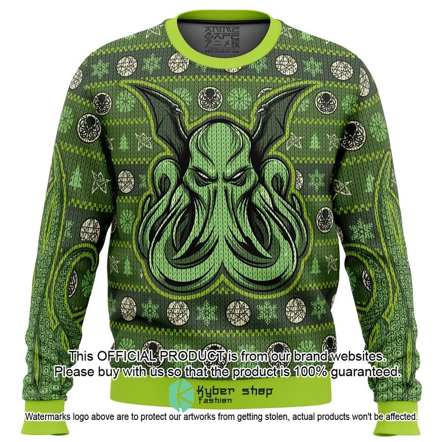 Cthulhu Sweater Christmas 1