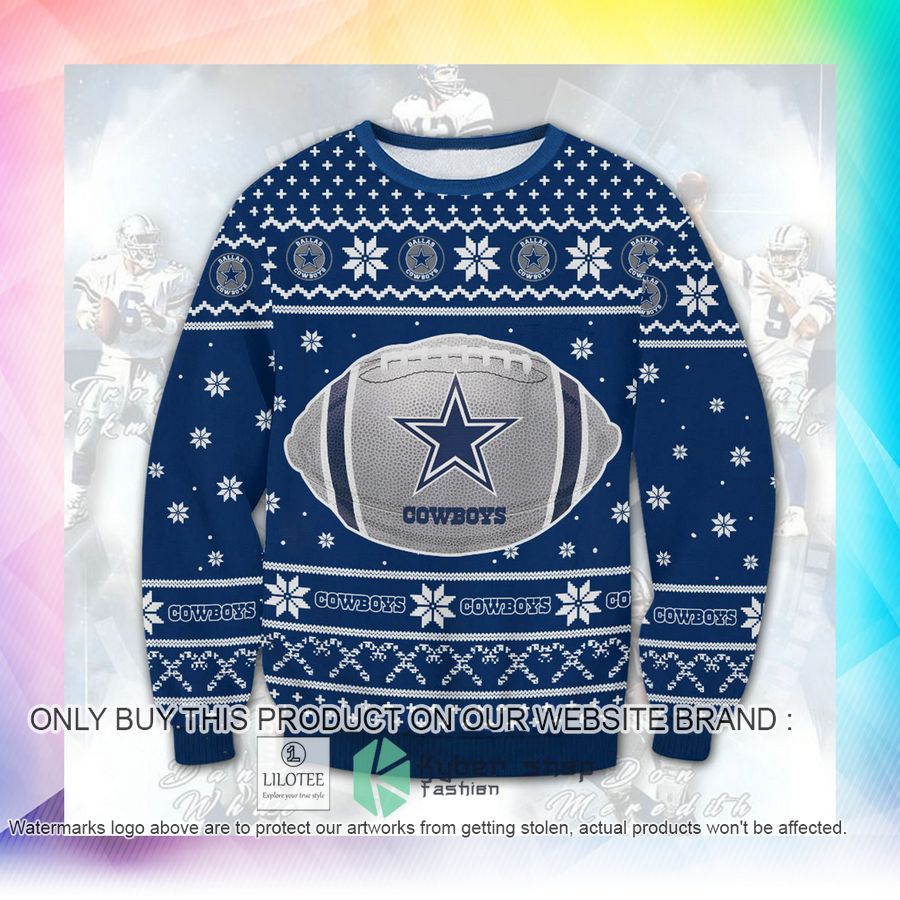 dallas cowboys christmas sweater sweatshirt 2 91175