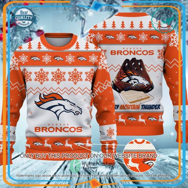 Denver Broncos Rocky Mountain Thunder Christmas Sweater 3 Denver Broncos Rocky Mountain Thunder Christmas Sweater word2