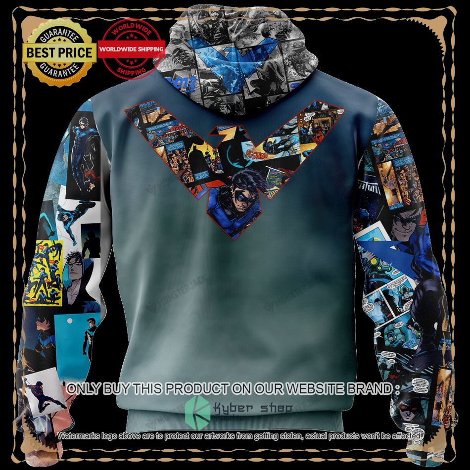 dick grayson dc comics universe blue hoodie hoodie mask 2 51638