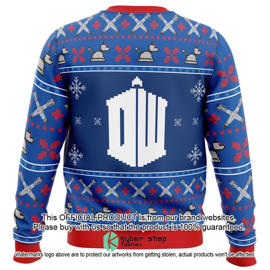 Doctor Who Tardis Christmas Sweater 5 Doctor Who Tardis Christmas Sweater word1