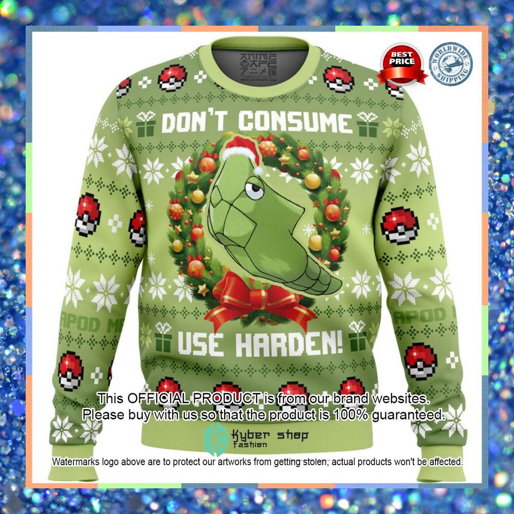 Don't Consume Pokemon Sweater Christmas 8