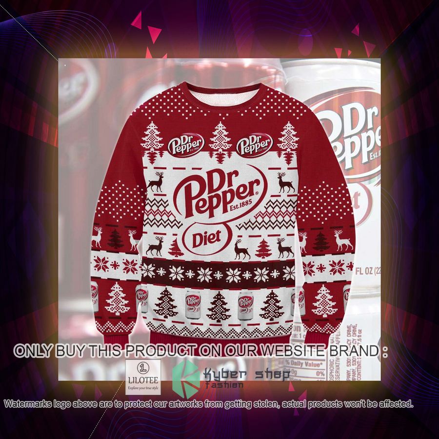 Dr Pepper Diet Christmas Sweater, Sweatshirt 3 dr pepper diet christmas sweater sweatshirt 3 93715