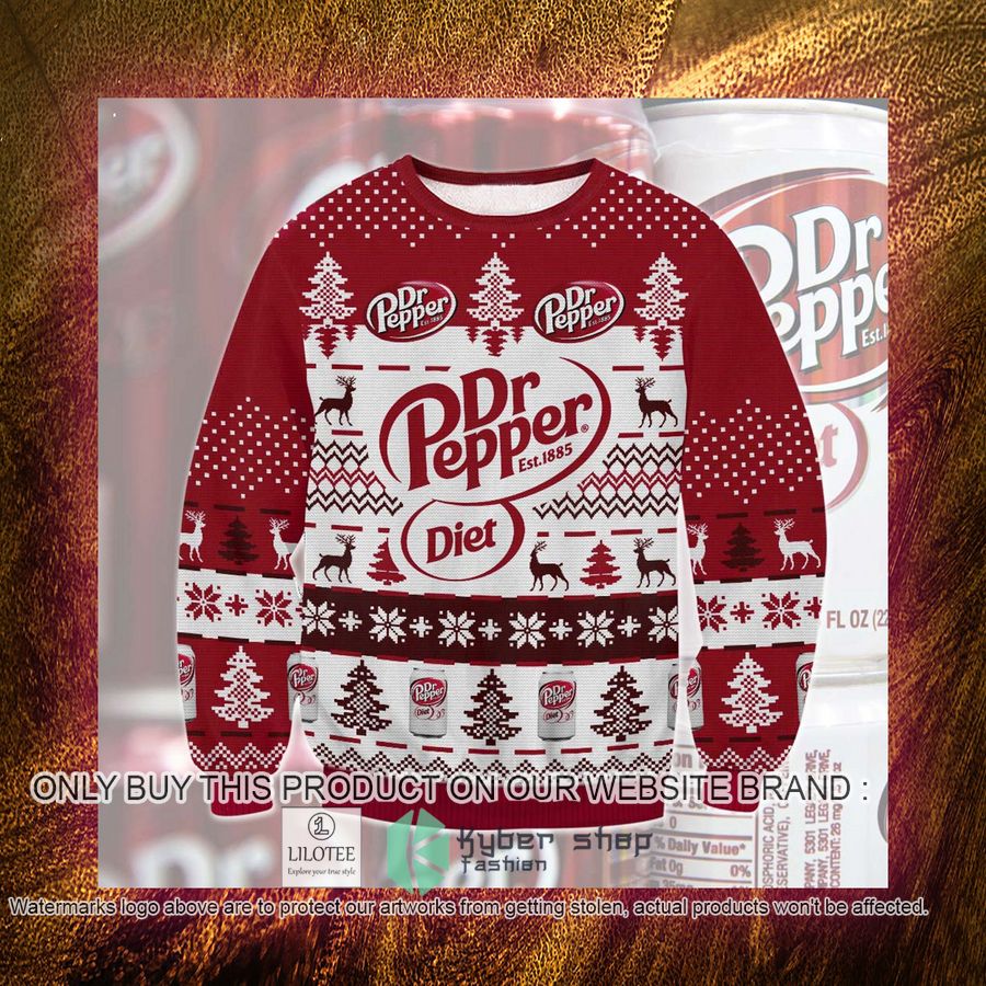 Dr Pepper Diet Christmas Sweater, Sweatshirt 4 dr pepper diet christmas sweater sweatshirt 4 71596