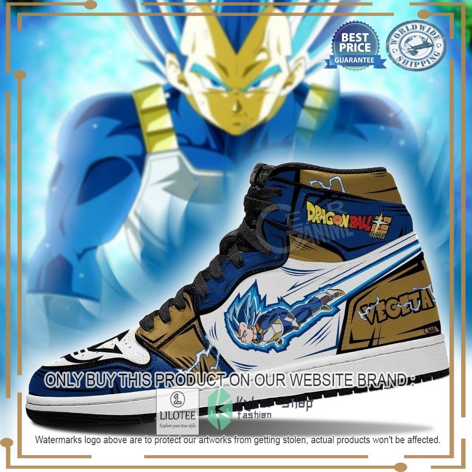 Dragon Ball Super Vegeta Blue Air Jordan high top shoes 8 dragon ball super vegeta blue air jordan high top shoes 1 48844