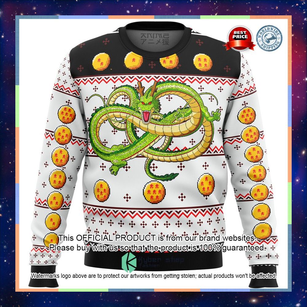 Dragonball Z Shenron Sweater Christmas 11