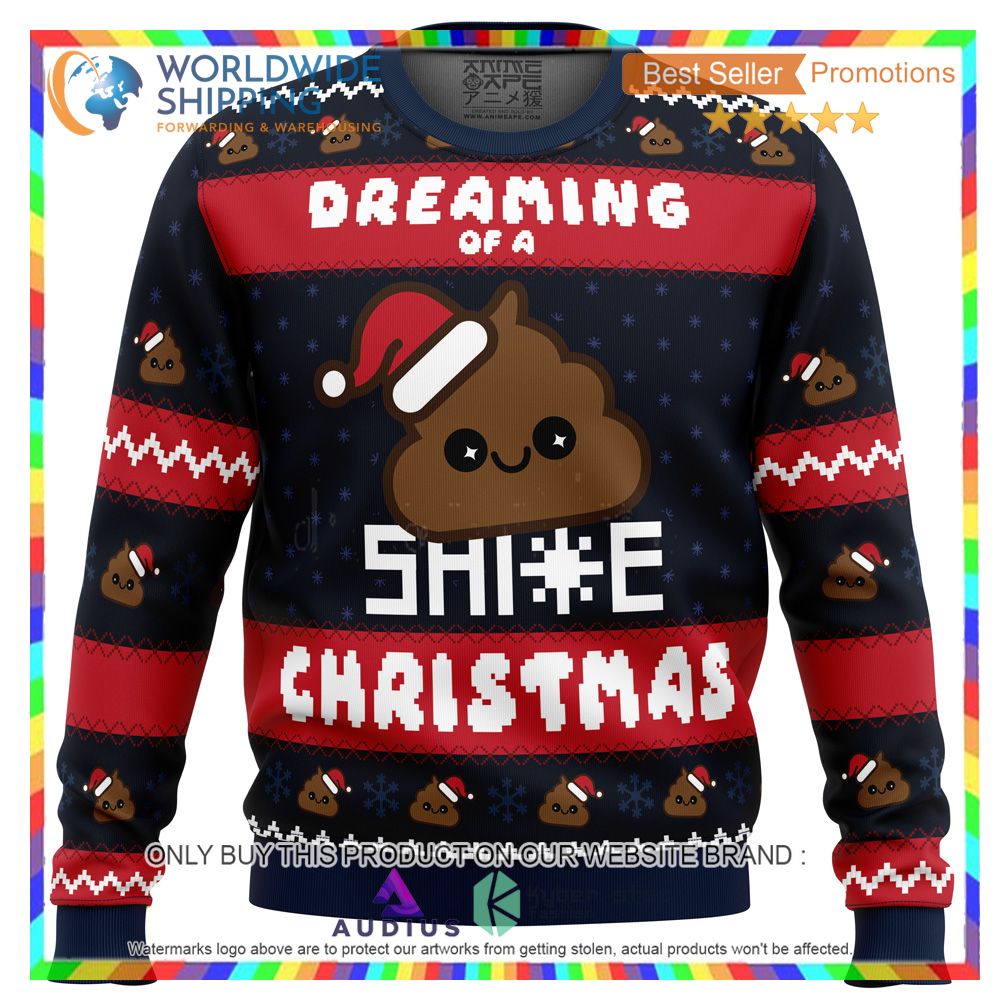 dreaming christmas shite christmas ugly christmas sweater 1 37368