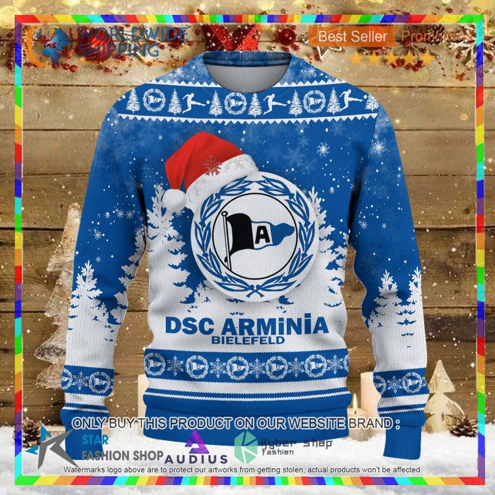 dsc arminia bielefeld ugly christmas sweater 2 16722