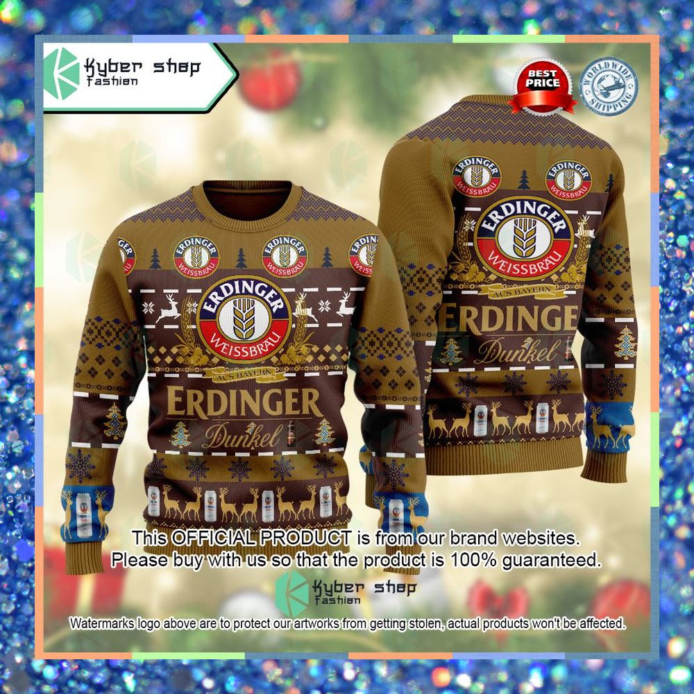 Erdinger Weissbier Sweater Christmas 15