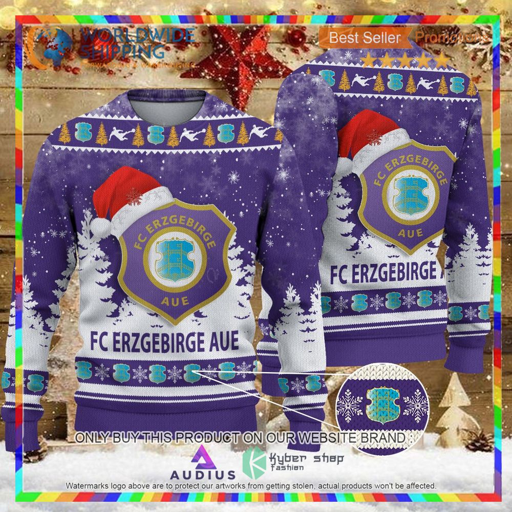 erzgebirge aue ugly christmas sweater 1 8152