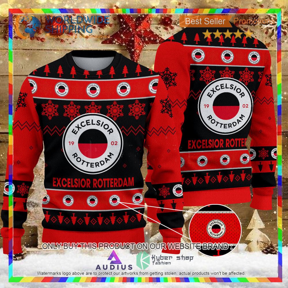 excelsior rotterdam ugly christmas sweater 1 1334