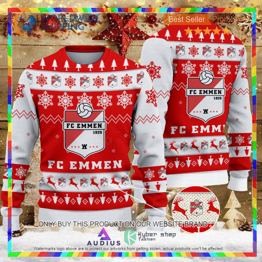 fc emmen ugly christmas sweater 1 87690