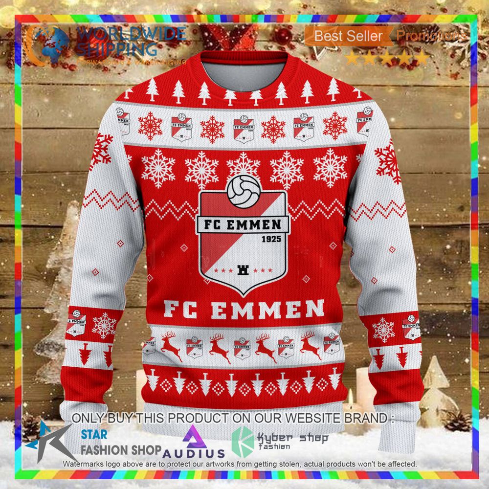 fc emmen ugly christmas sweater 2 76661