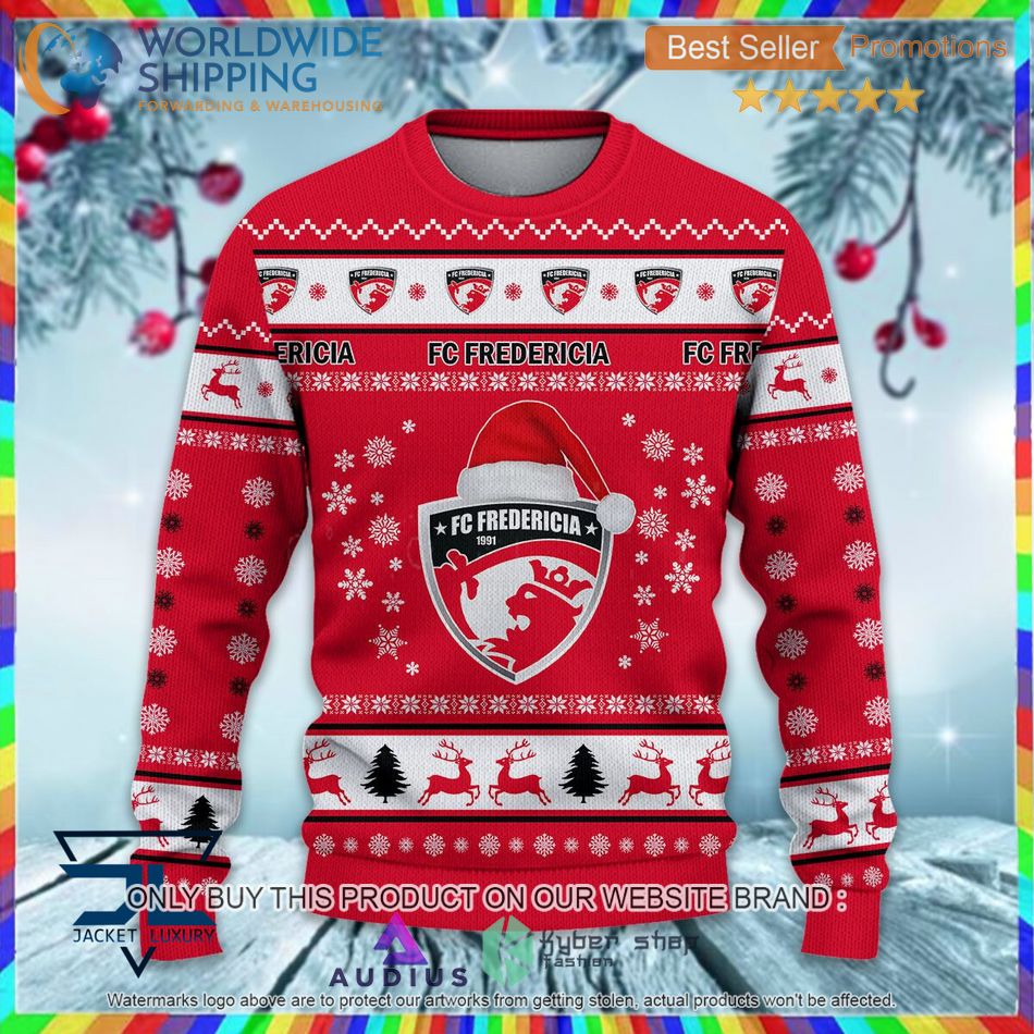 fc fredericia super league danish 1st division ugly sweater 2 85676