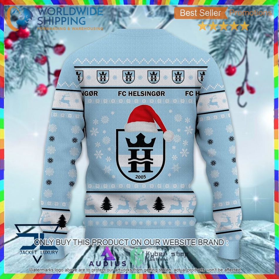 FC Helsingor Super League & Danish 1st Division Ugly Sweater 3 fc helsingor super league danish 1st division ugly sweater 3 89798