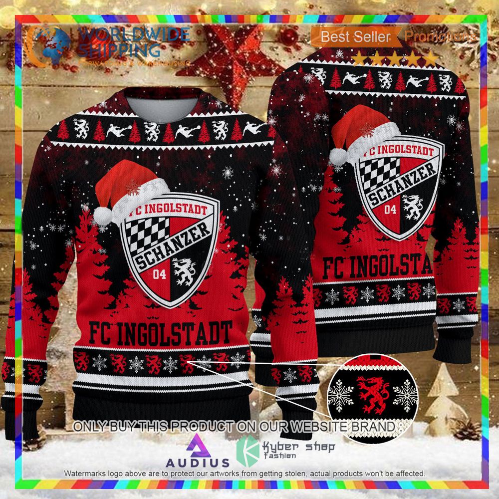 fc ingolstadt ugly christmas sweater 1 76632
