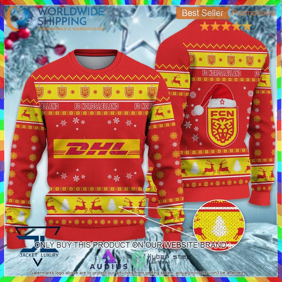 fc nordsjaelland super league danish 1st division ugly sweater 1 23858