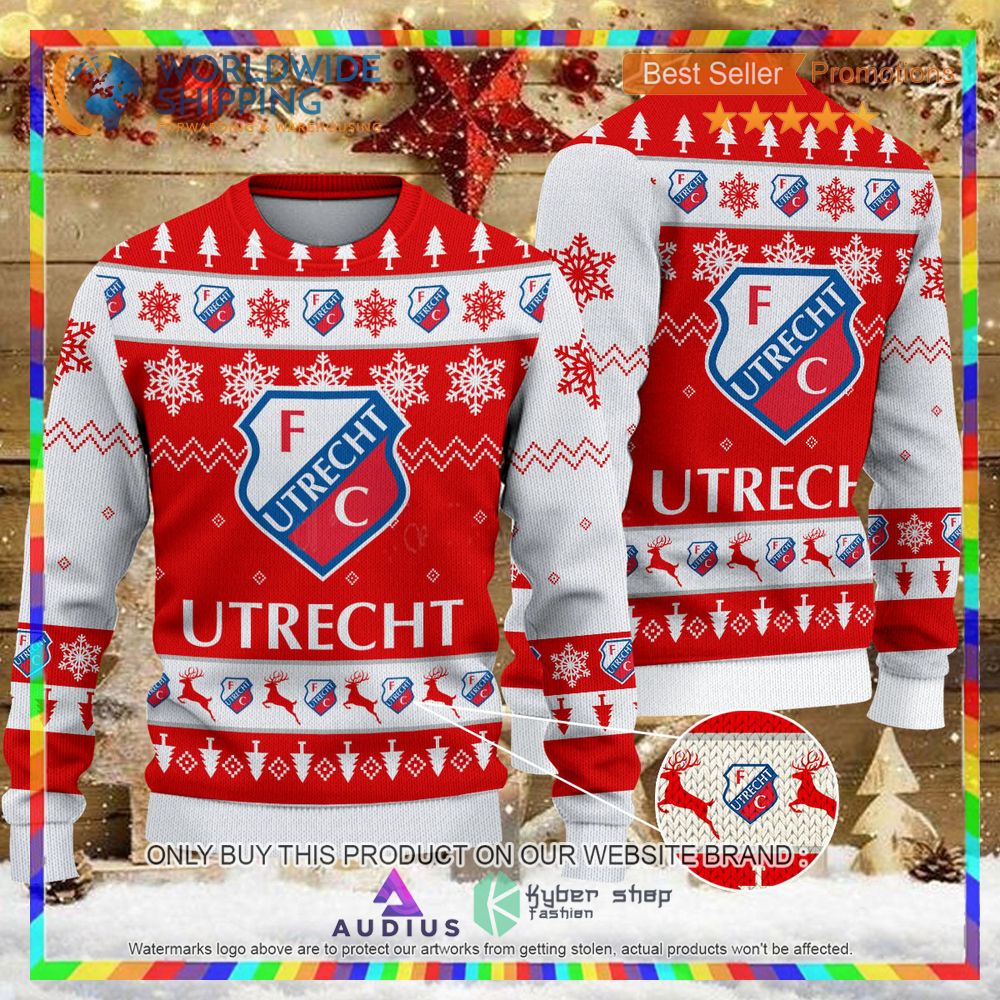 fc utrecht ugly christmas sweater 1 89224