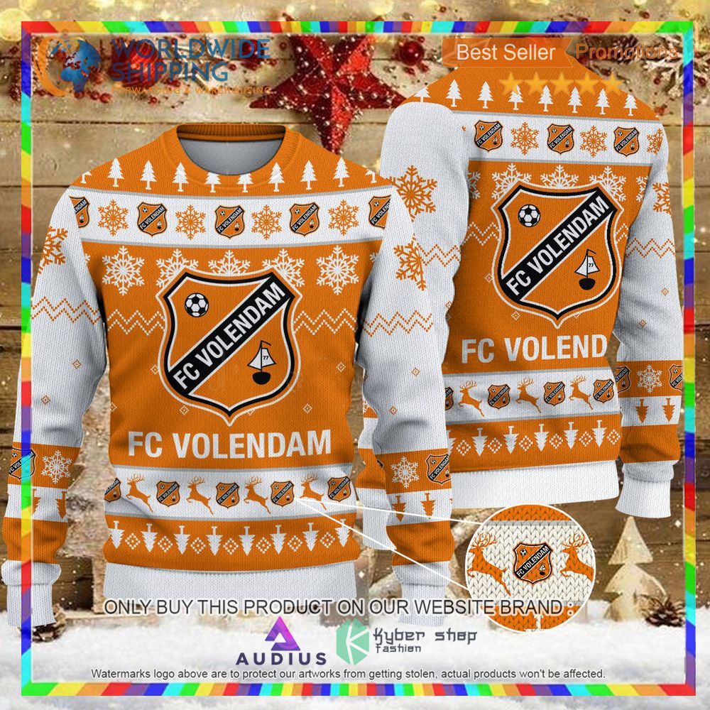fc volendam ugly christmas sweater 1 37223