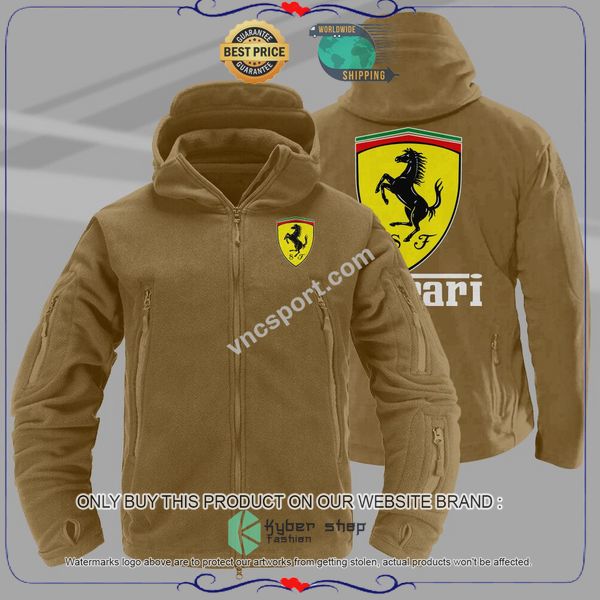 Ferrari Tactical Hoodie 8 Ferrari Tactical Hoodie word2