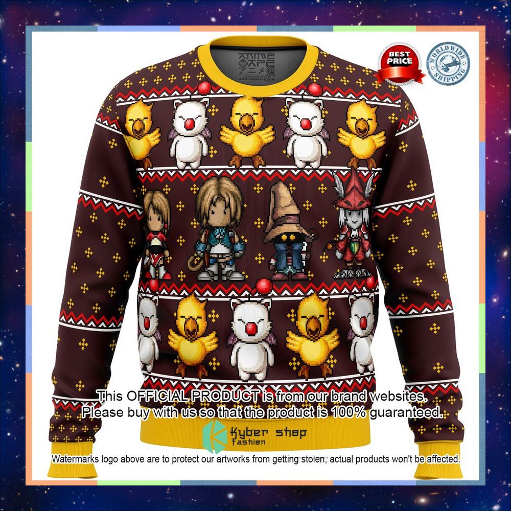 Final Fantasy Comet Sweater Christmas 4