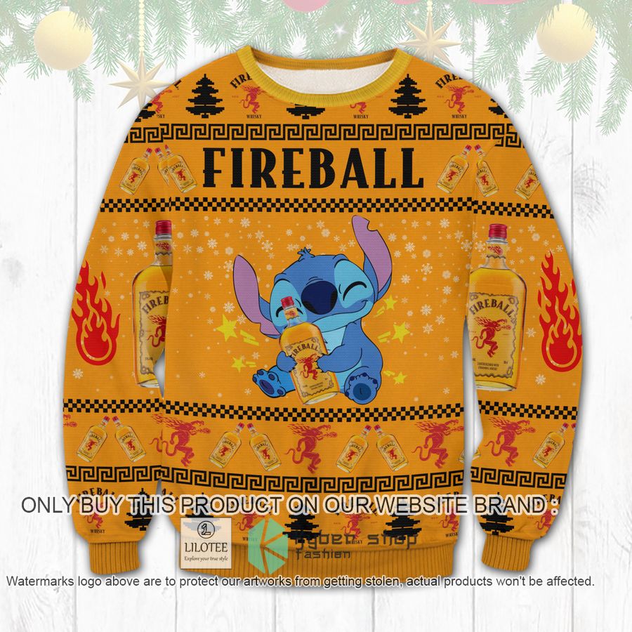 fireball stitch christmas sweater sweatshirt 1 14887