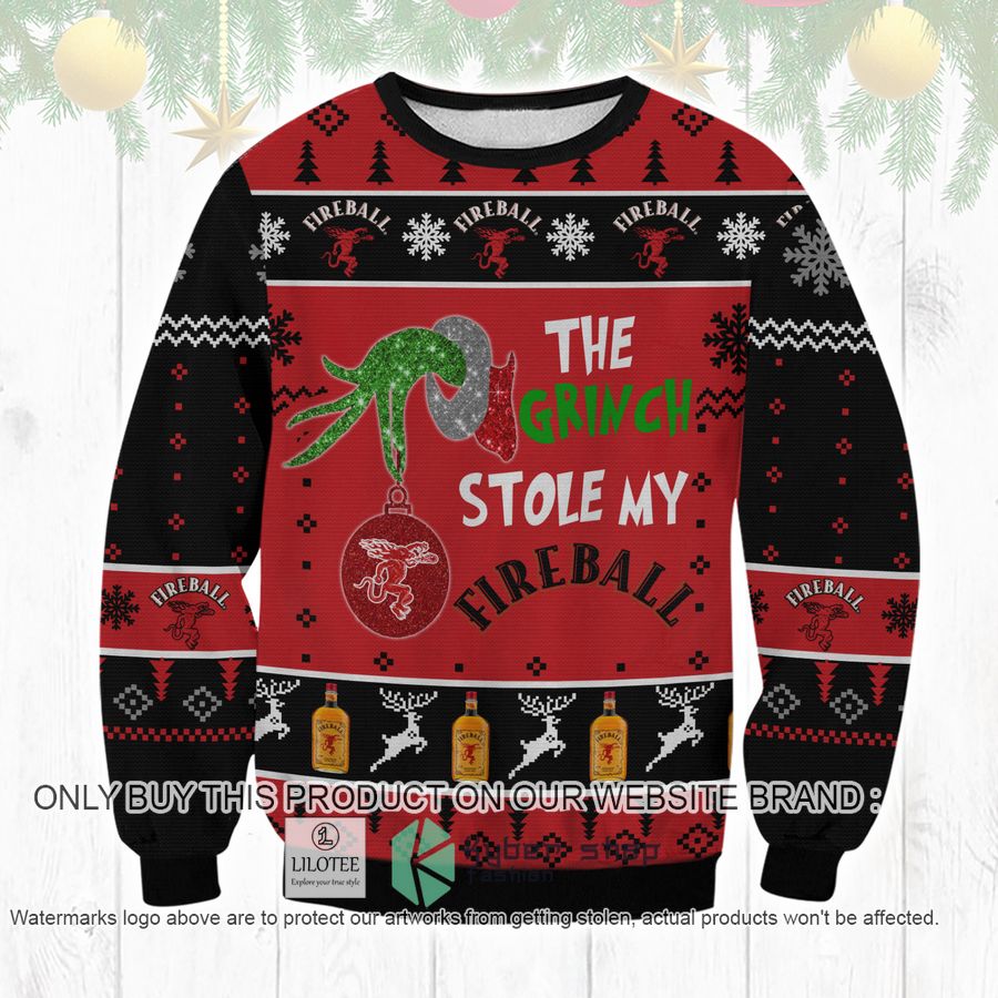 fireball stole tito christmas sweater sweatshirt 1 1297