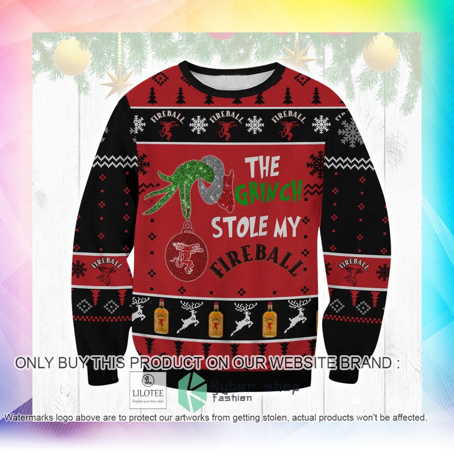 fireball stole tito christmas sweater sweatshirt 2 89755