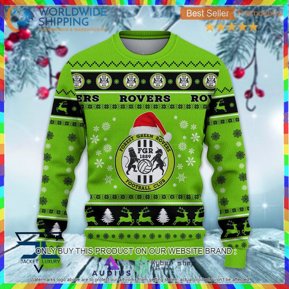 forest green rovers efl ugly christmas sweater 2 79537
