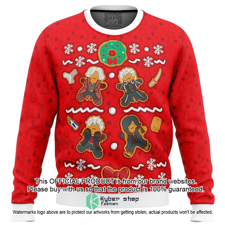 Fresh Baked Devil Hunters Devil May Cry Christmas Sweater