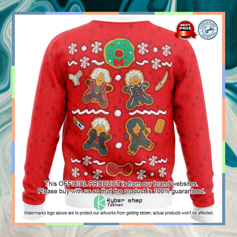 Fresh Baked Devil Hunters Devil May Cry Christmas Sweater 4 Fresh Baked Devil Hunters Devil May Cry Christmas Sweater word2
