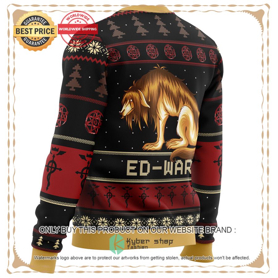 Fullmetal Alchemist Chimera Nina Tucker Ed-ward Christmas Sweater 4 Fullmetal Alchemist Chimera Nina Tucker Ed-ward Christmas Sweater word1