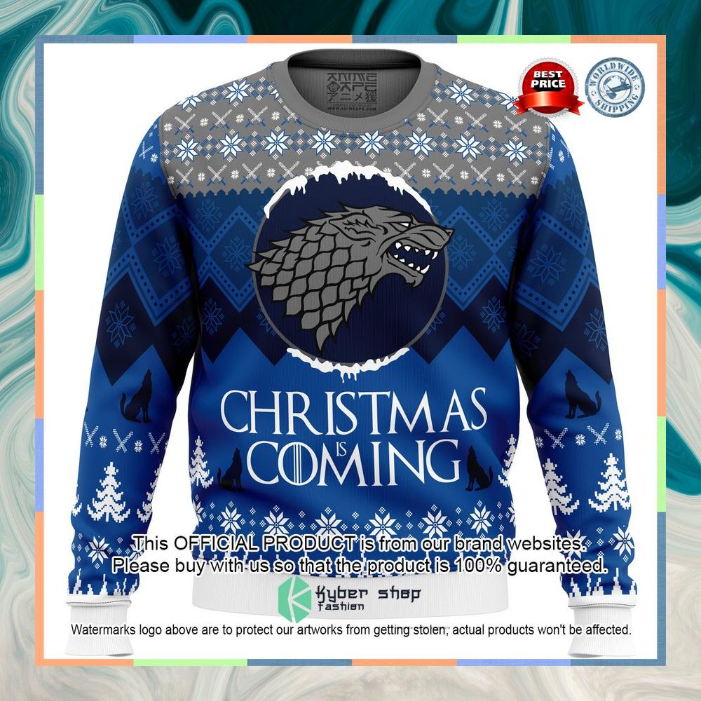 Game of Thrones Christmas is Coming Sweater Christmas 5